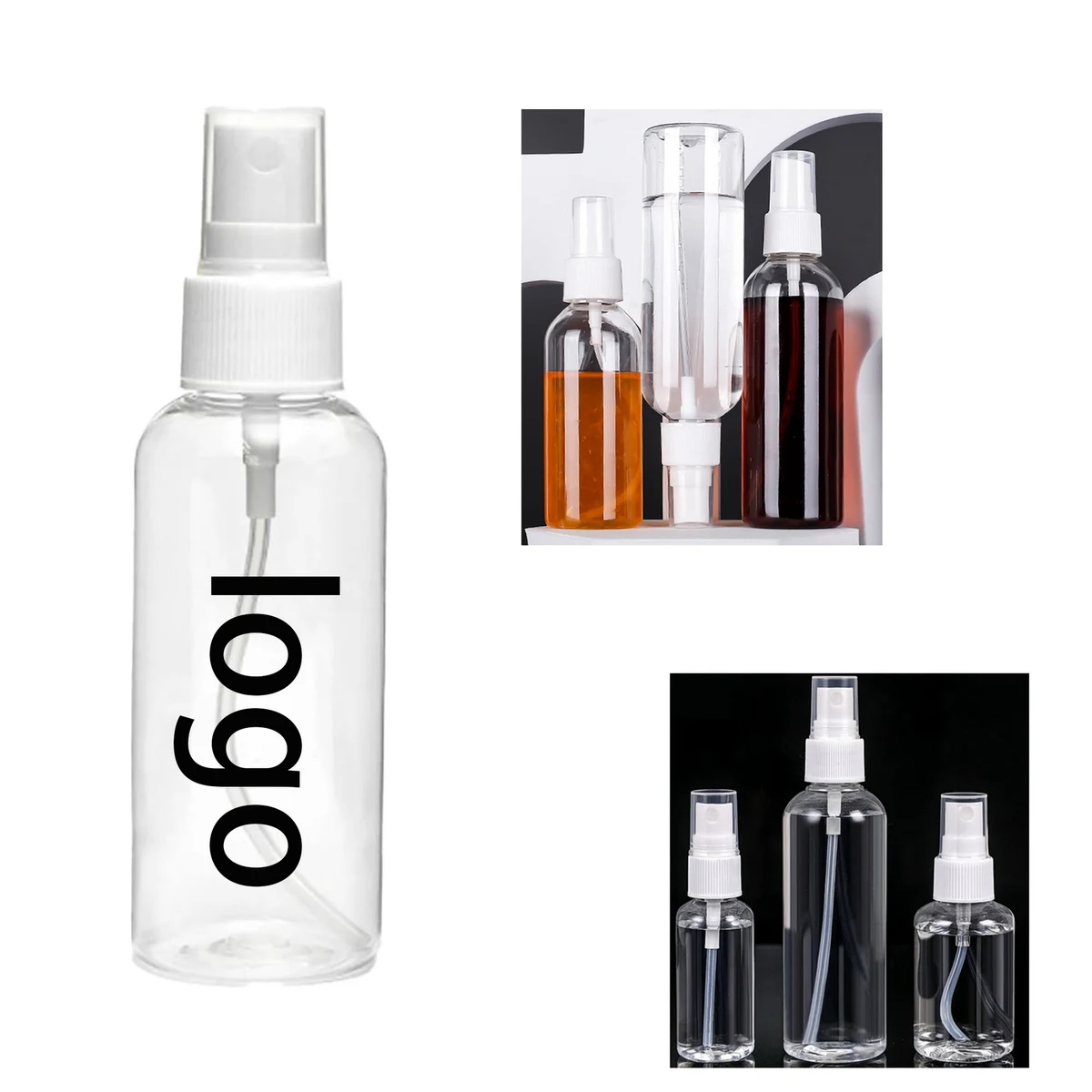 50ml Clear Dispenser Spray Bottle 1