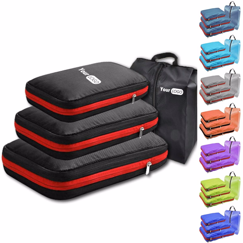 Luggage Organizers for Travel Accessories with Shoe Bag