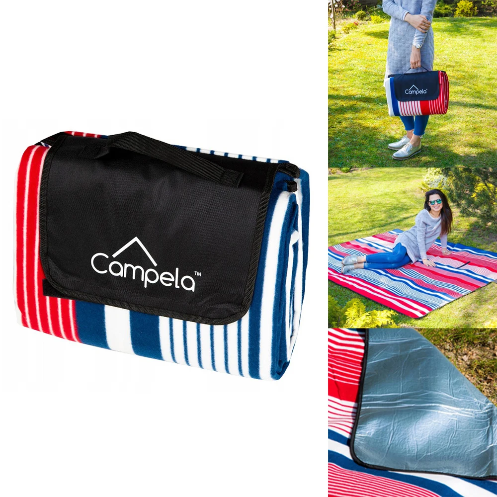 79" x 79" Outdoor Waterproof Foldable Blanket Picnic Mat 1