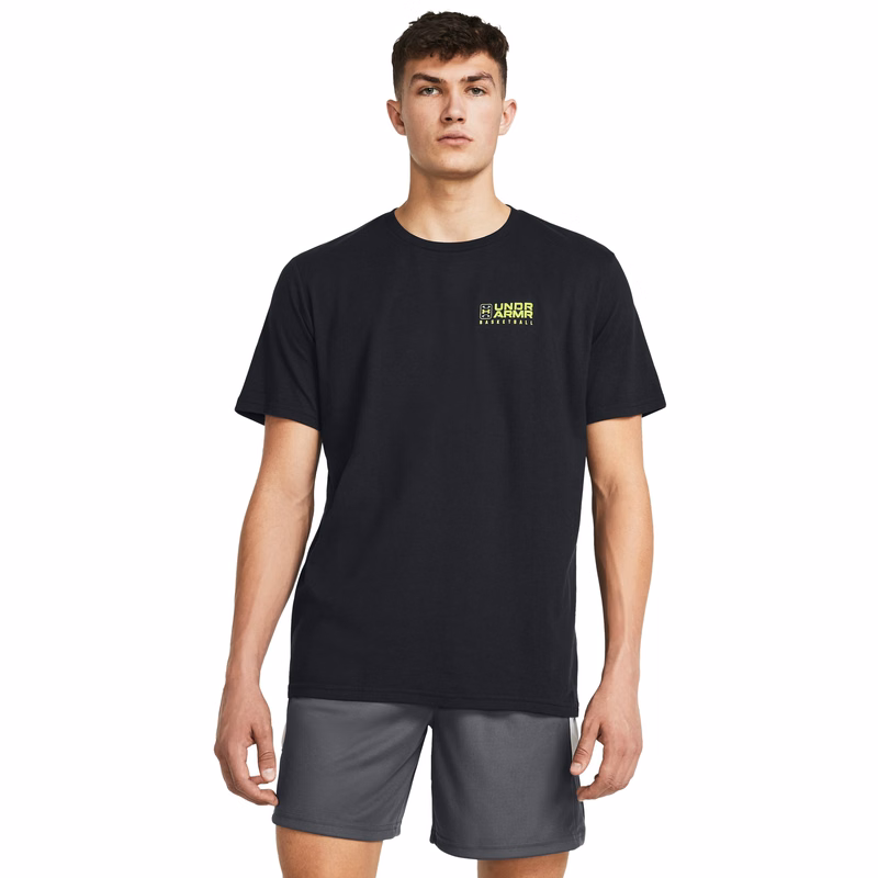 UA Basketball Logo Court Short Sleeve Men's Short Sleeve