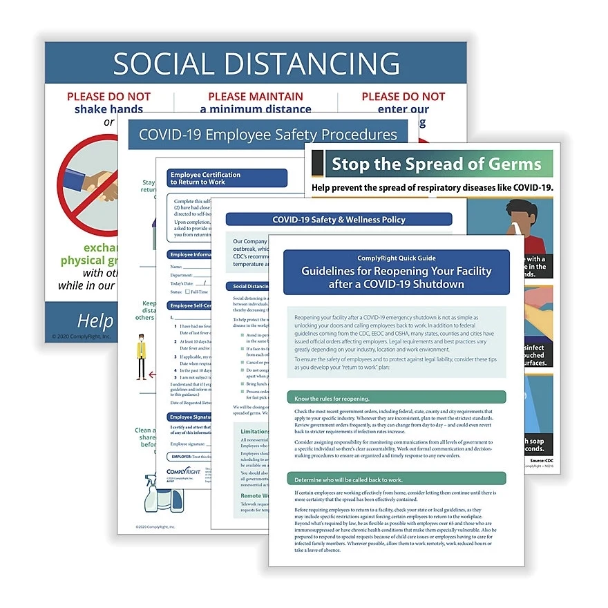 COVID-19 Workplace Safety Essentials - Poster And Guidelines 1