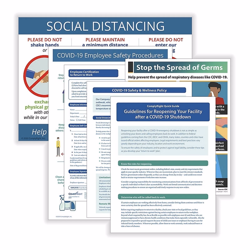 COVID-19 Workplace Safety Essentials - Poster And Guidelines