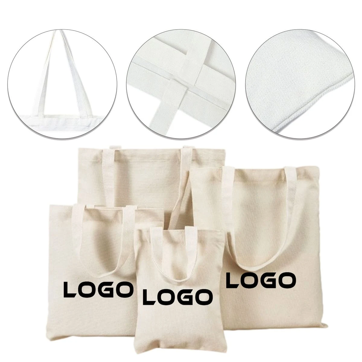 Blank Canvas Tote Bags 1