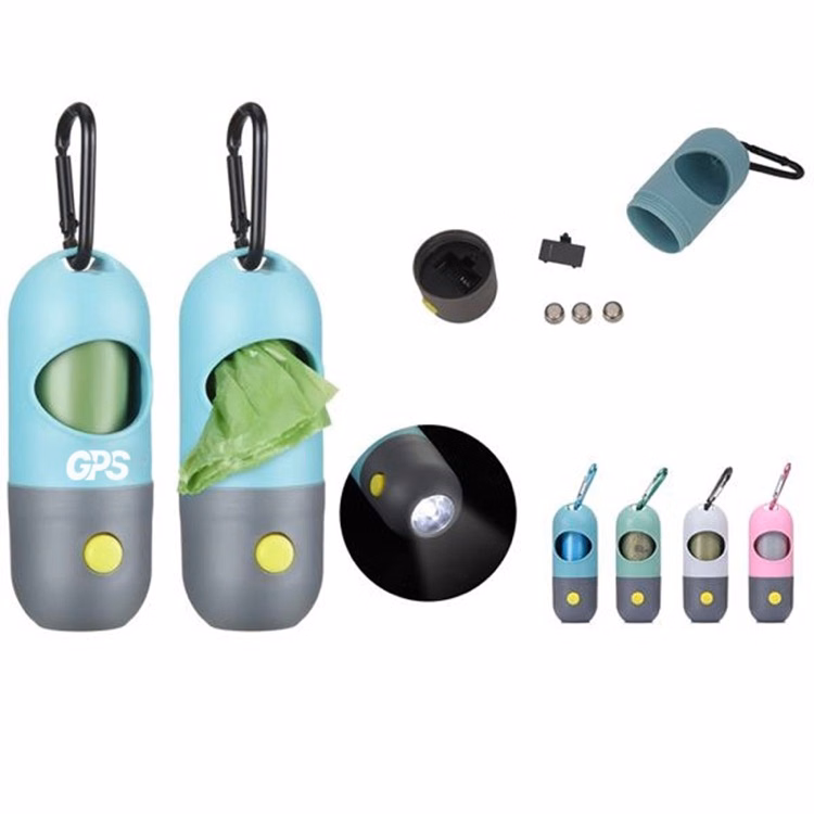 Dog Poop Bag Dispenser With Led