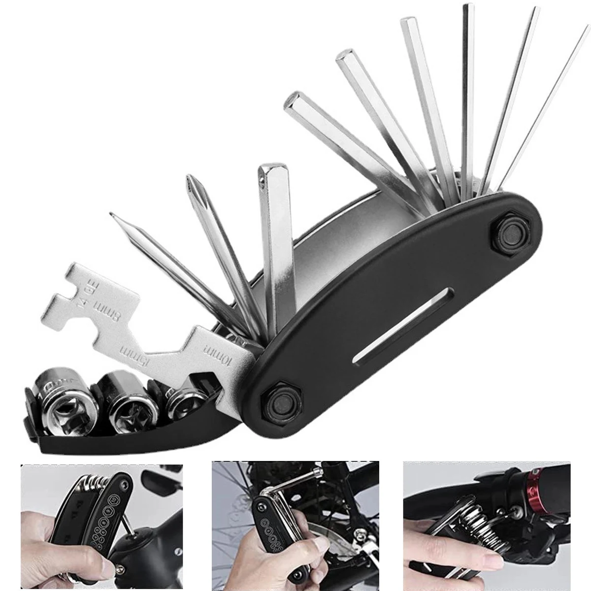 16 in 1 Bike Repair Multi-Function Tools 1