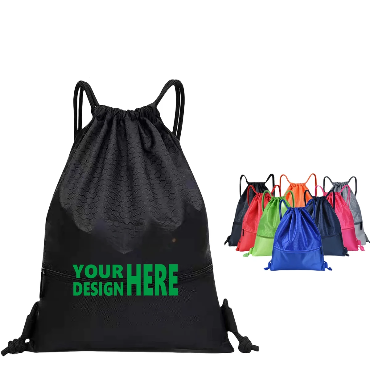Waterproof Gym Drawstring Oxford Bags MOQ20 1