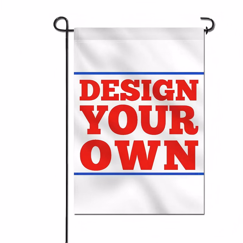 Blank Double-Sided Weatherproof Garden Flags (Holiday/Election)