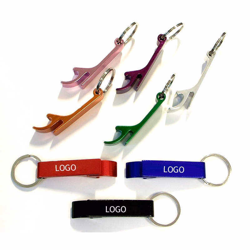 Aluminum Bottle/Can Opener Key Ring