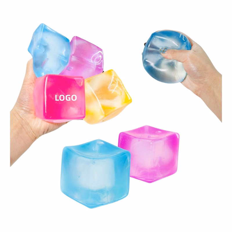 Transparent Calming Focus Relief Squeeze