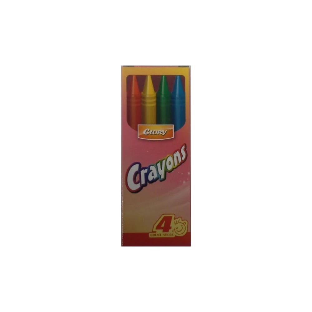 Crayons - 4 Count Assorted Colors 1