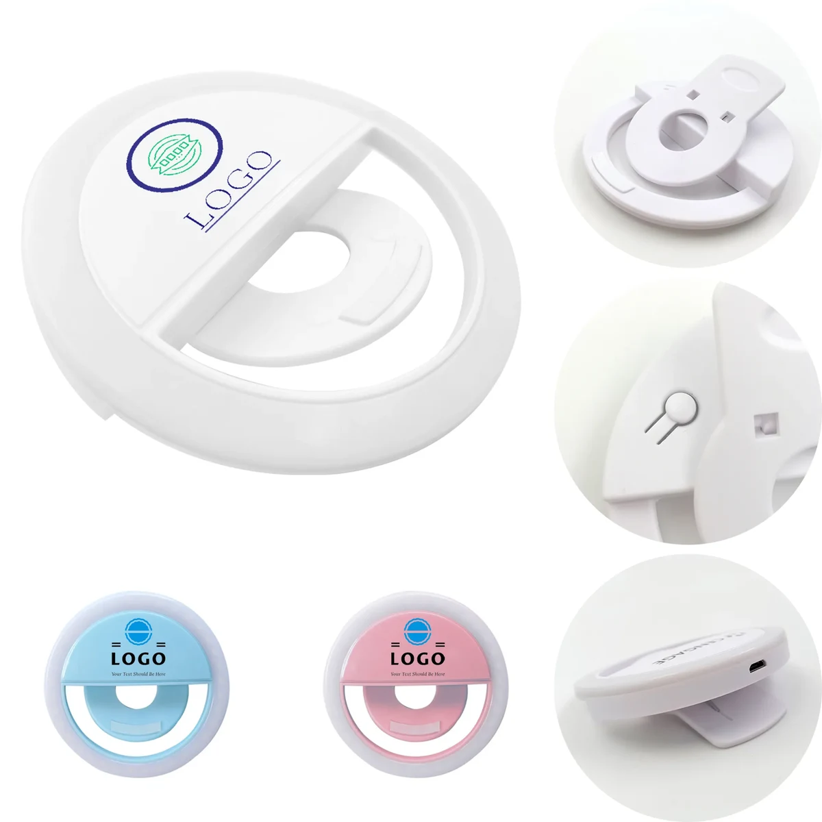 Bright Selfie Ring Fill Light Rechargerable 1