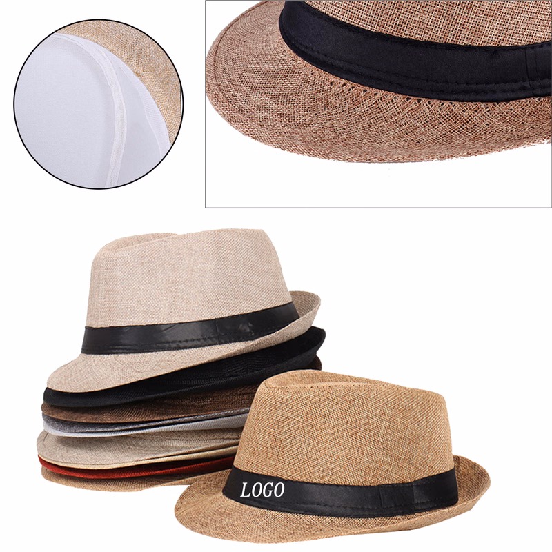 Men's And Women's Short-Brimmed Jazz Hat