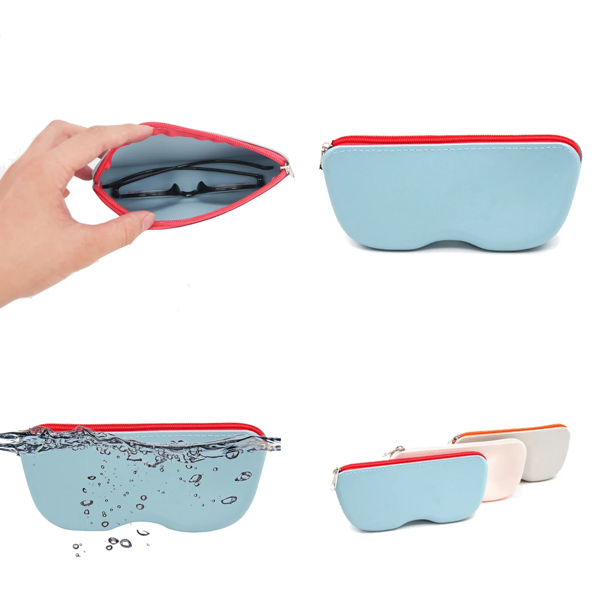 Silicone travel storage bag women hand bags 1