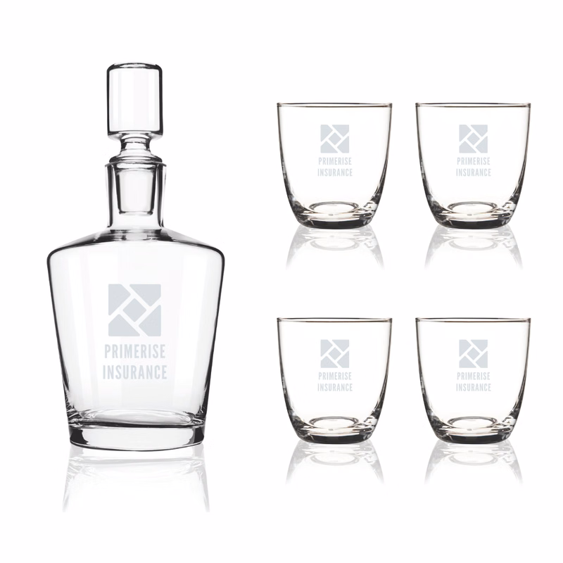 True® Liquor Decanter Gift Set