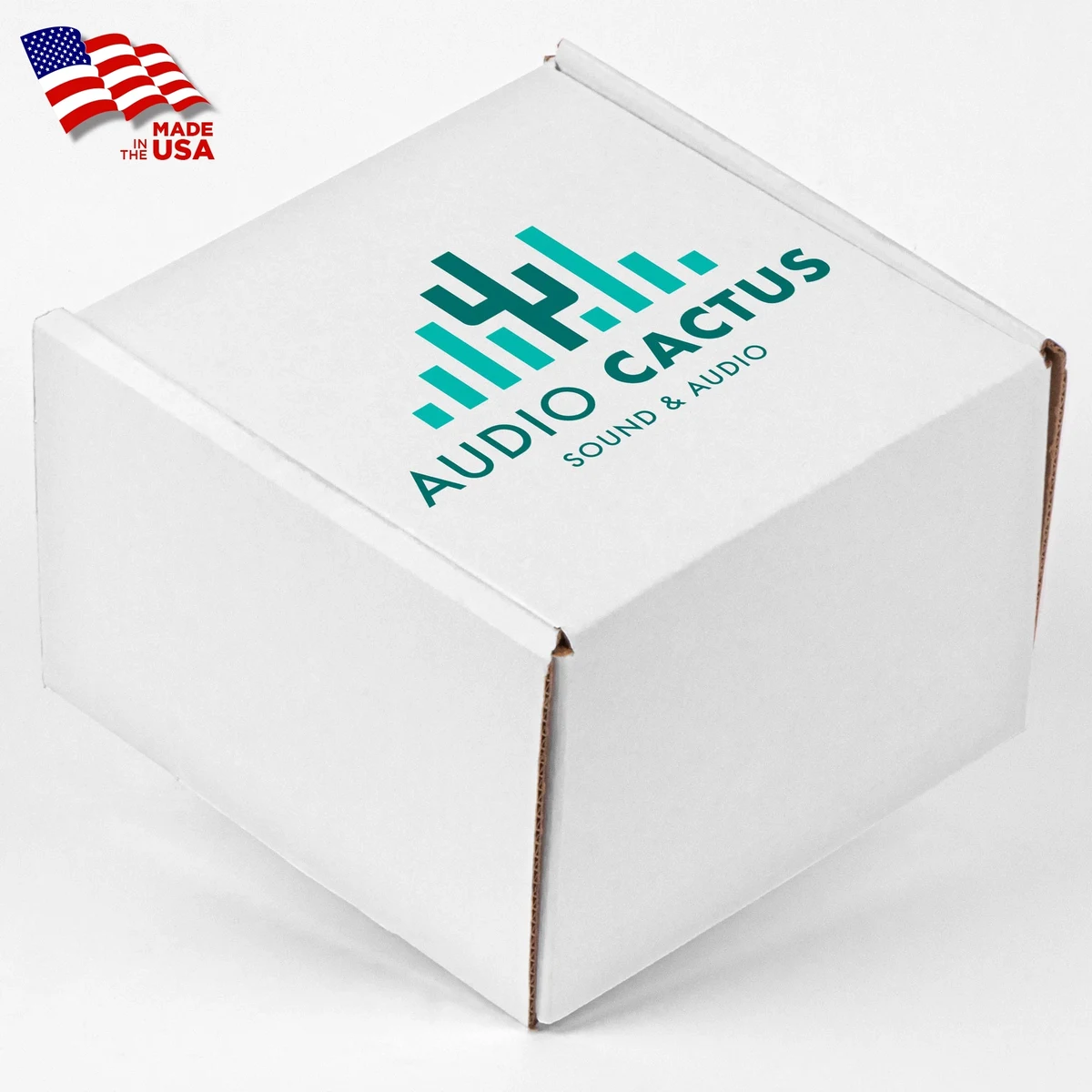 Screen Printed Corrugated Box Small 6x6x4 For Mailers 1
