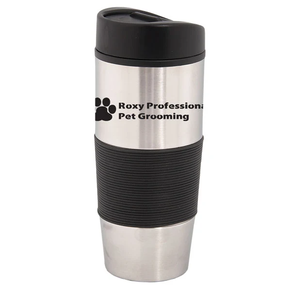 500 Ml. (17 Fl. Oz.) Stainless Steel Travel Tumbler 1