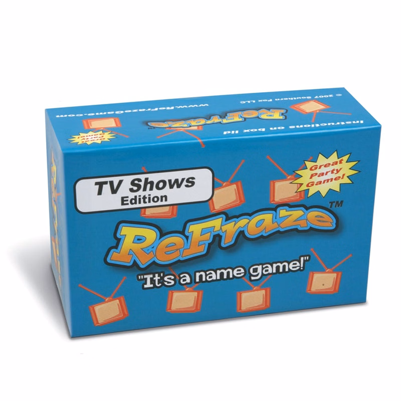 Re-Fraze TV Shows Edition - 2+ Players Ages 8+
