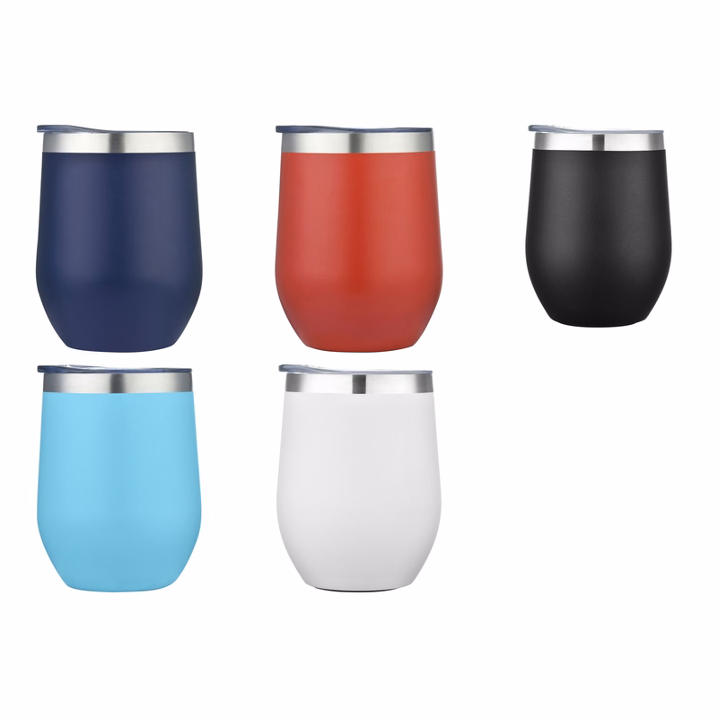 12 oz. Double Wall SS Vacuum Wine Cup  12oz/360ml