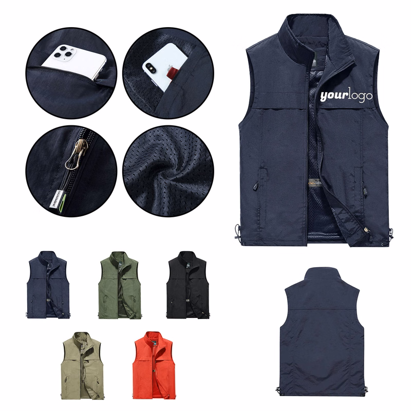 Zip Reversible Travel Vest