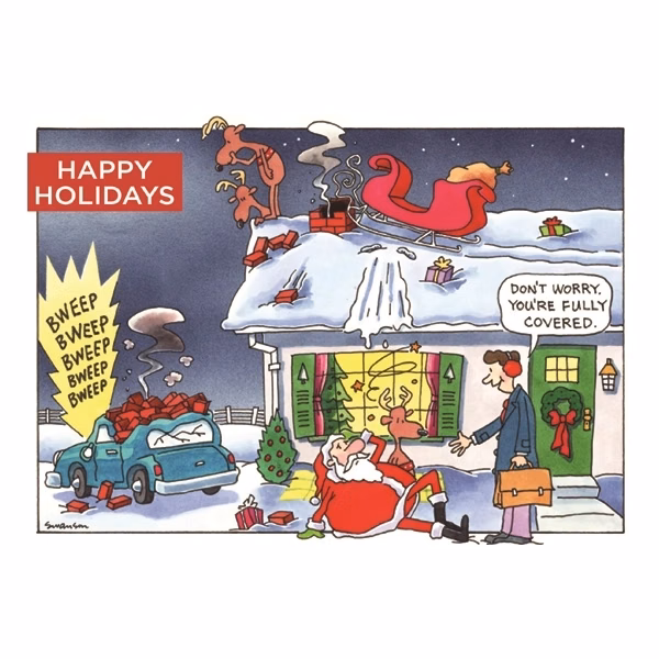 Holiday Policy Humorous Greeting Card