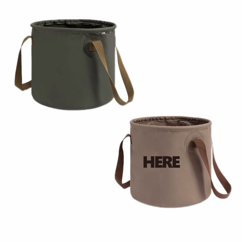 Portable Foldable Outdoor Water Bucket with Handle