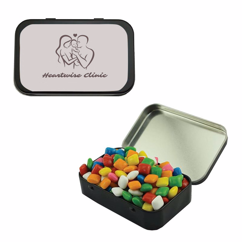 Large Tin Jelly Beans, Chicles Gum