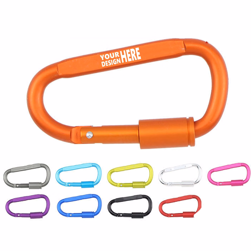Custom Carabiner Clip – Logo Printable