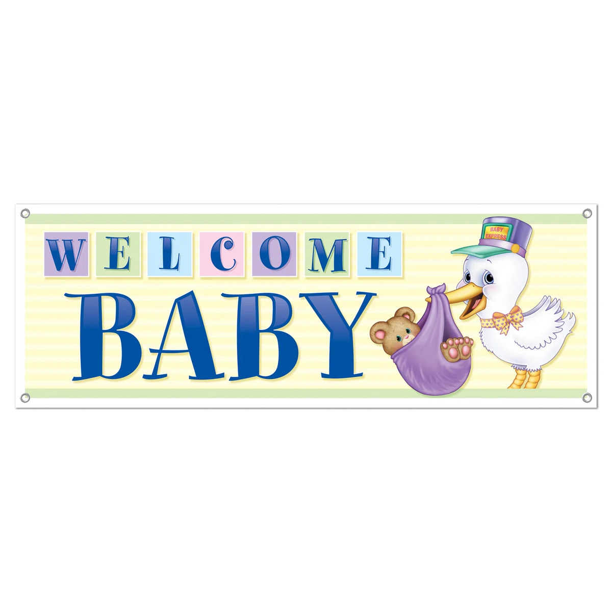Welcome Baby Sign Banner 1