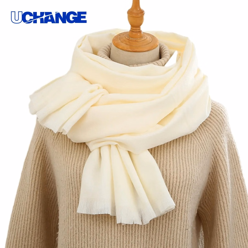 Cashmere-Feel Pashmina Shawl Wrap