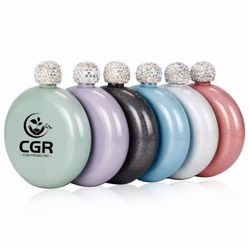 5Oz Stainless Steel Wine Flask for Women