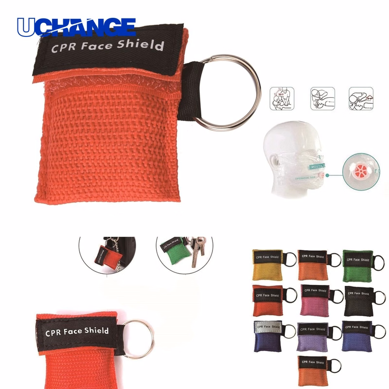 Safety CPR Face Shield Mask Keychain