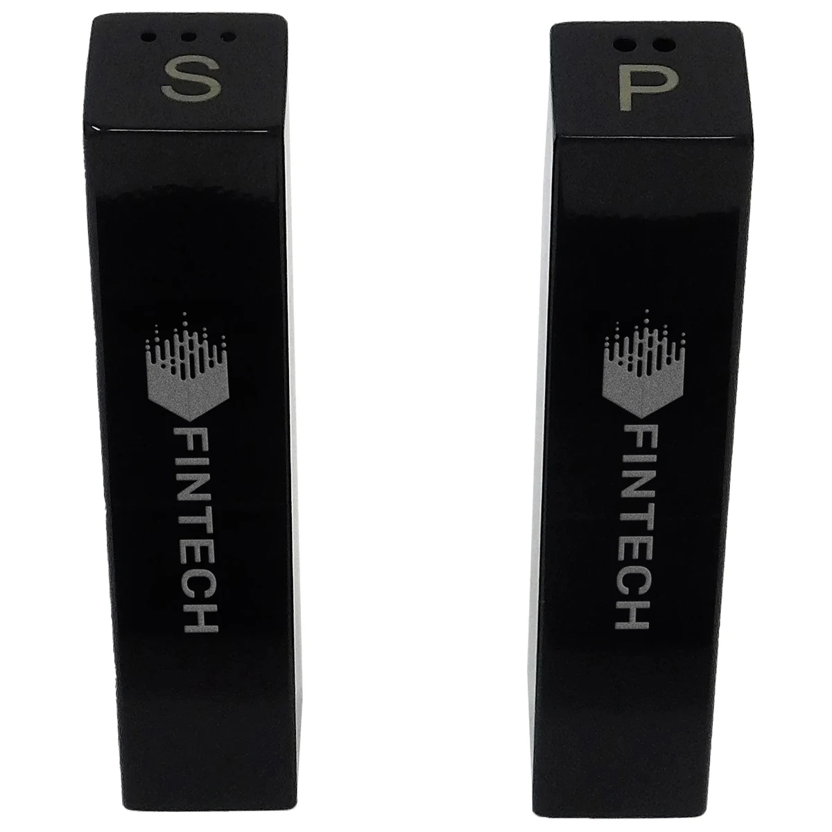 Eclipse Stainless Steel Salt & Pepper Set 1