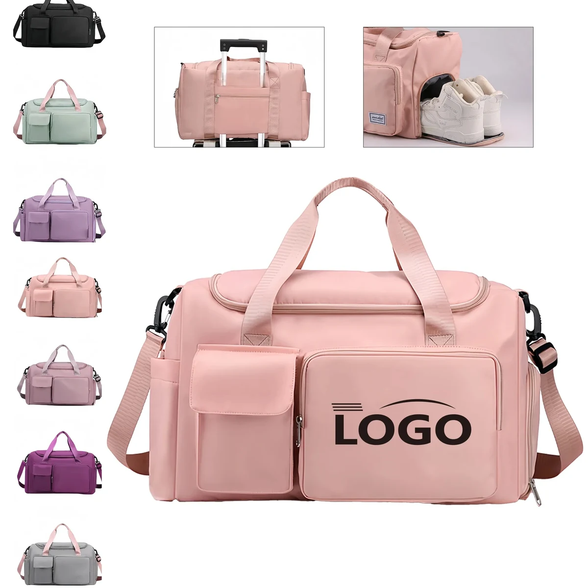 Large Waterproof Duffel Bag For Gym Yoga Swim Travel 1