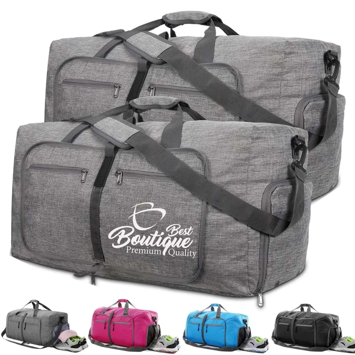 65L Multipurpose Durable Light Packable Travel Duffle Bag 1