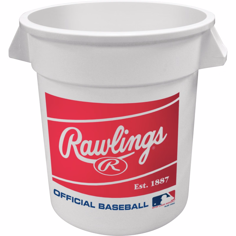 Rawlings 10 Gallon 6-pack MLB Baseball Big Bucket