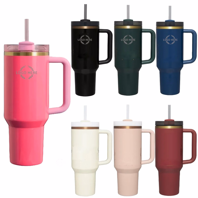 40 OZ. H2. 0 FlowState Insulated Tumbler with Lid and Straw
