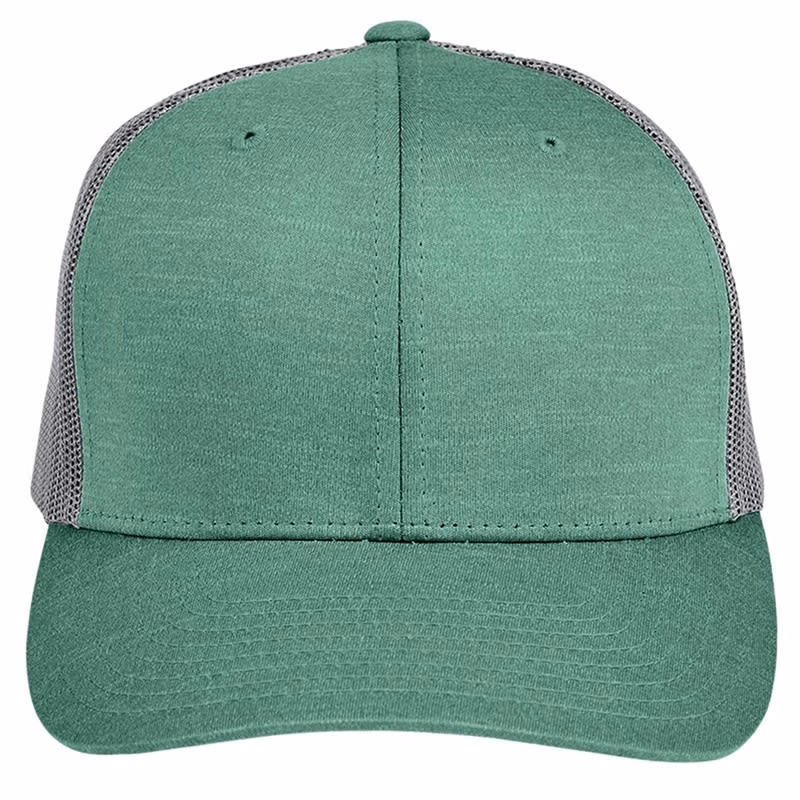 Team 365 By Yupoong® Adult Zone Sonic Heather Trucker Cap