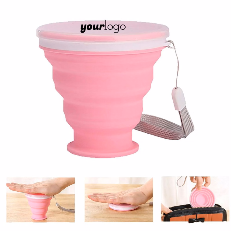 Reusable Collapsible Silicone Drinking Cup