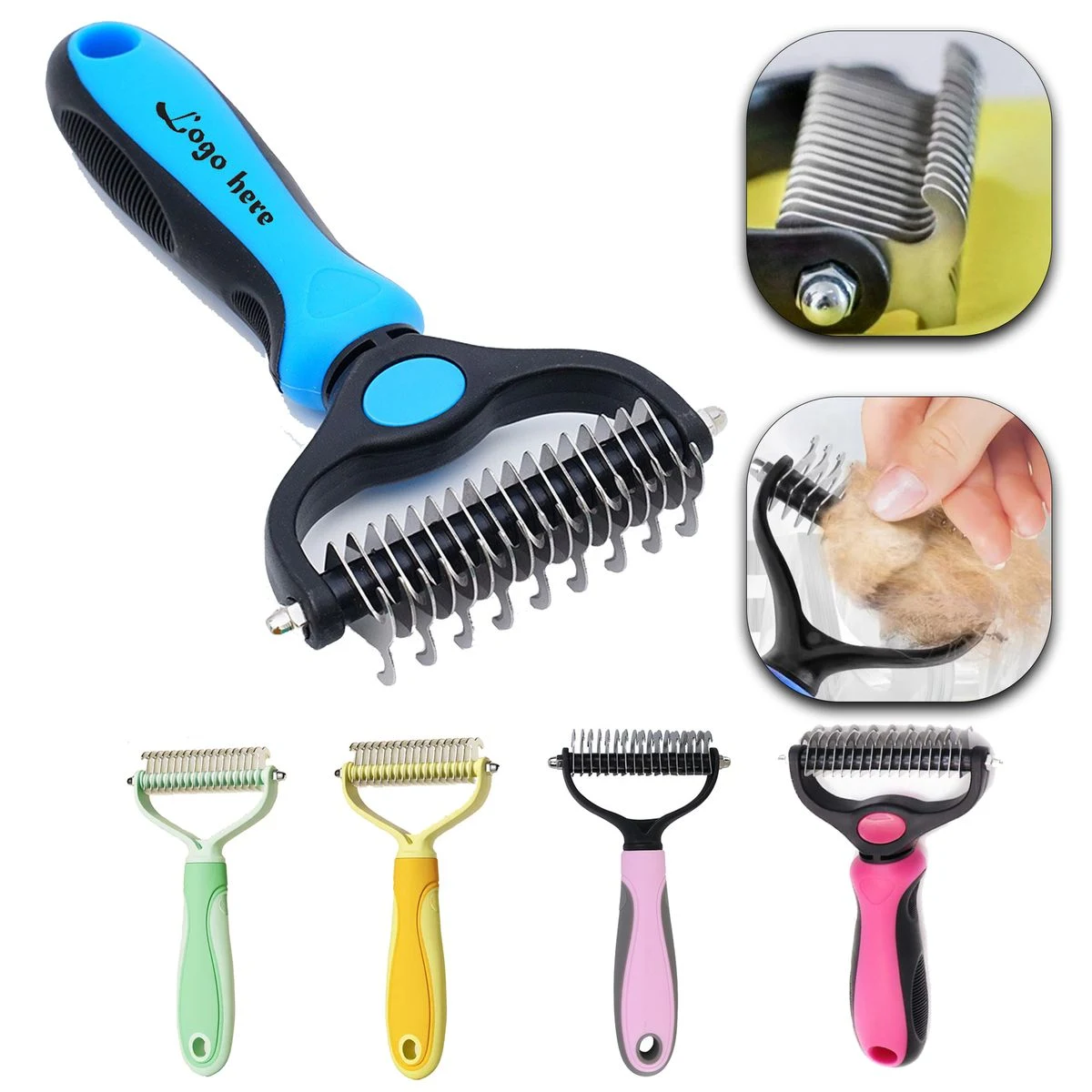 Stainless Steel Pet Grooming Detangling Comb 1