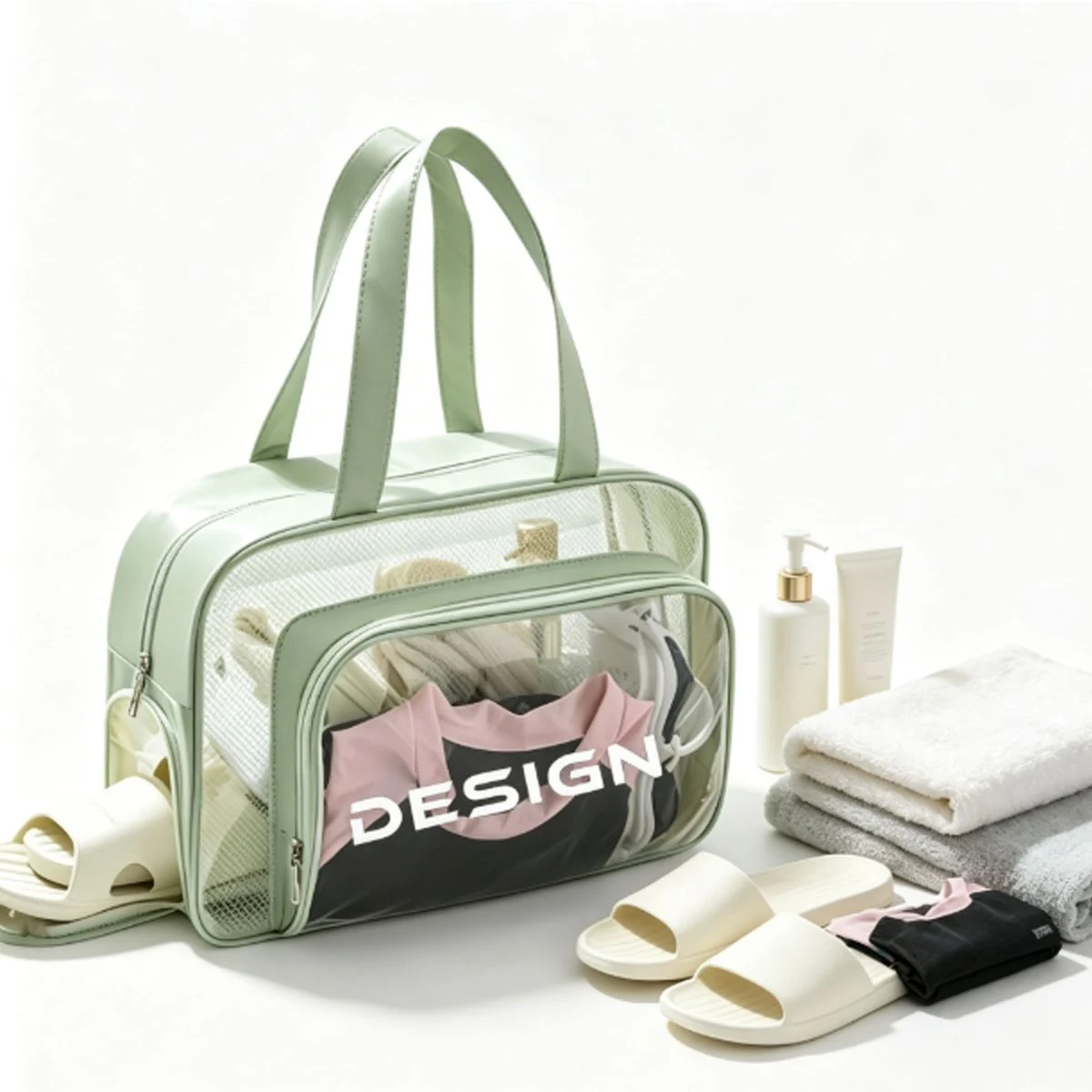 Waterproof Dry Wet Separation Storage Bag 1