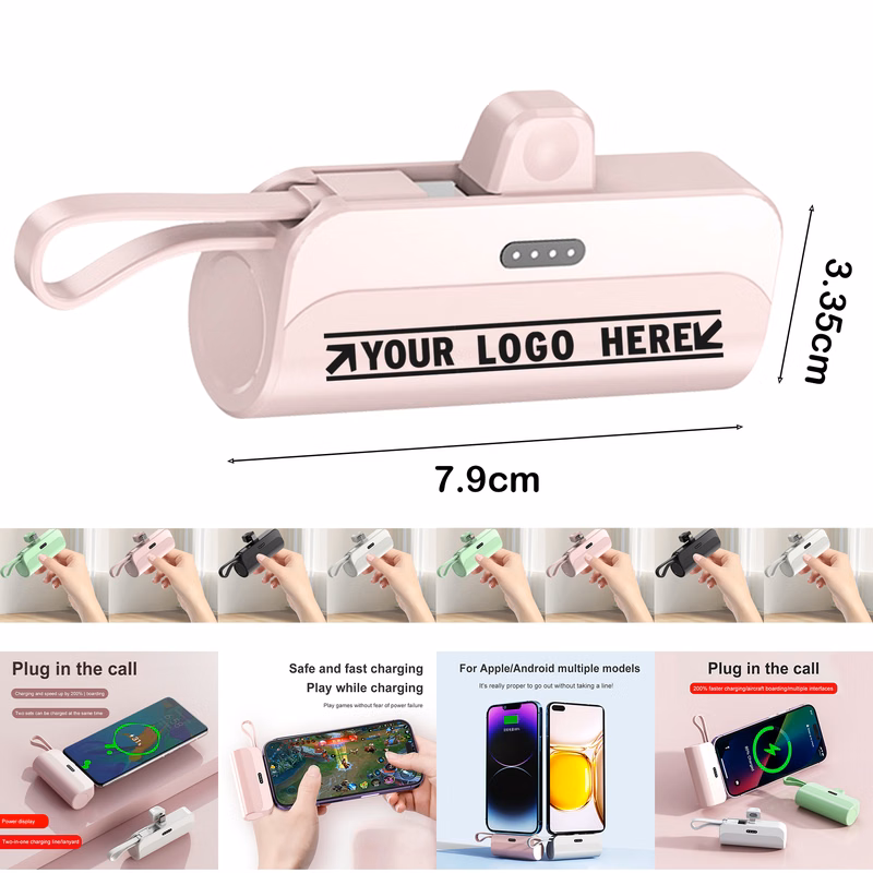 Mini Power Bank 5000mAh Portable Charger
