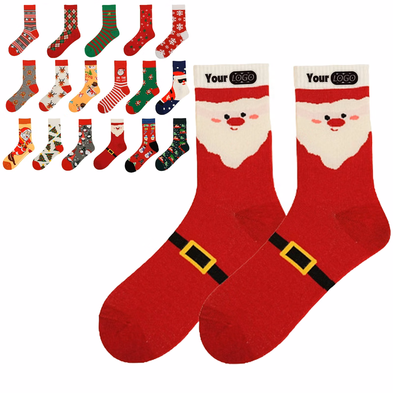 Colorful Christmas Socks