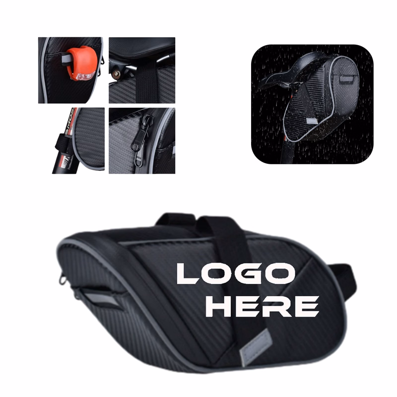 Durable Cycling Tail Storage Bag for Road and Mountain Bikes