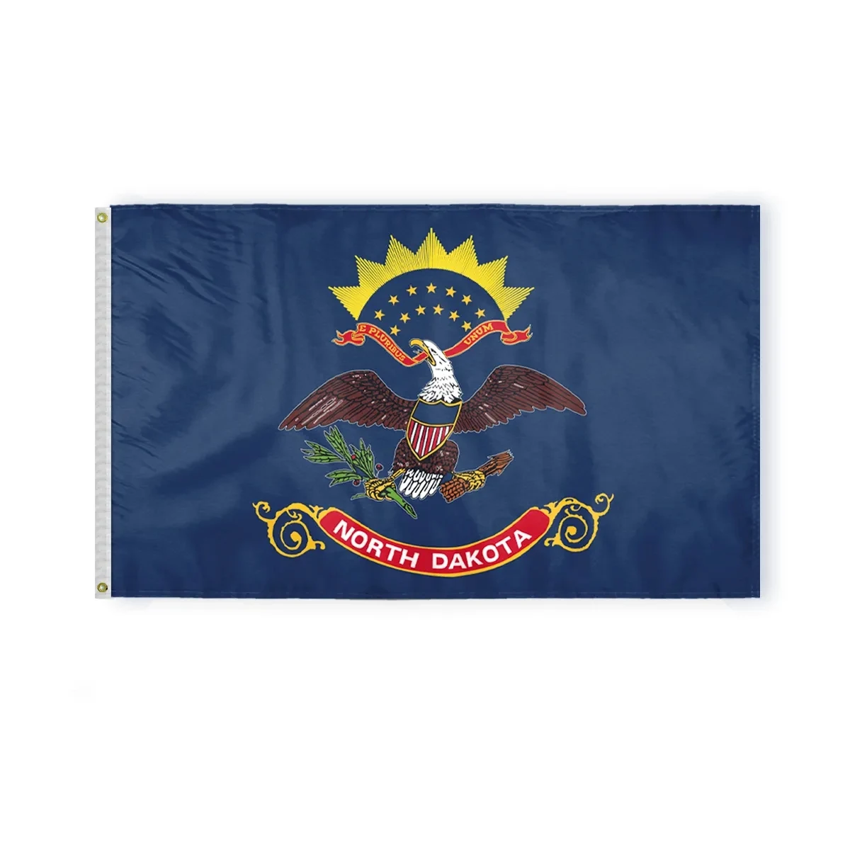 3'x5' North Dakota ePoly Printed Flags 1