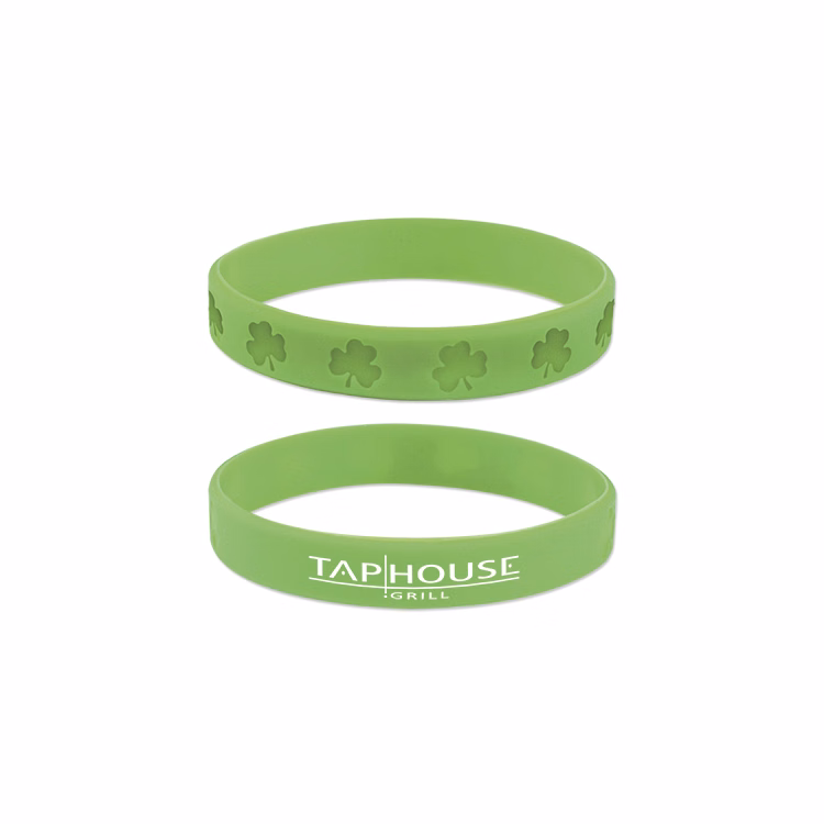 St. Patrick's Day Silicone Wristband