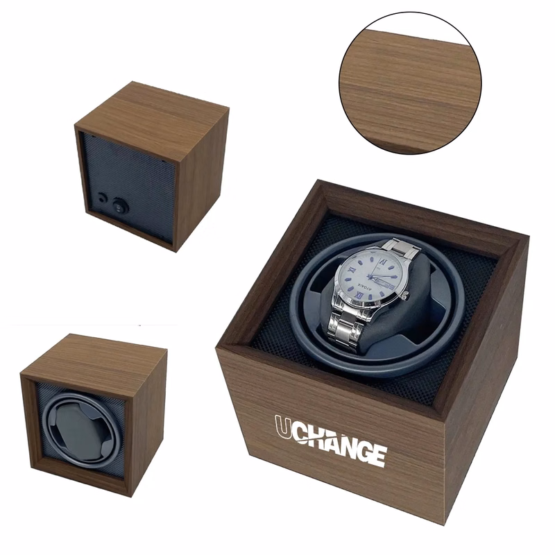 Modular Single Watch Winder Cube with Quiet Motor