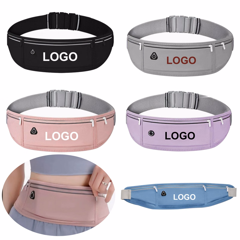 Reflective Strip Design For Sports Waterproof Waist Bag