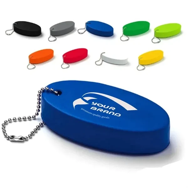 PU Foam Multicolor Floating Keychain for Fishing and Surfing 1
