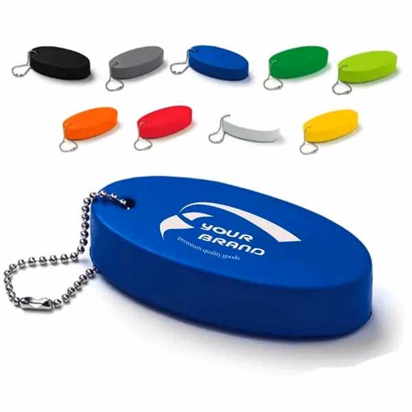 PU Foam Multicolor Floating Keychain for Fishing and Surfing