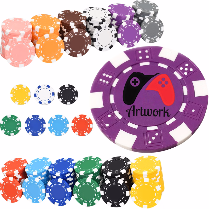 Double Sided Full Color Print Poker Chip